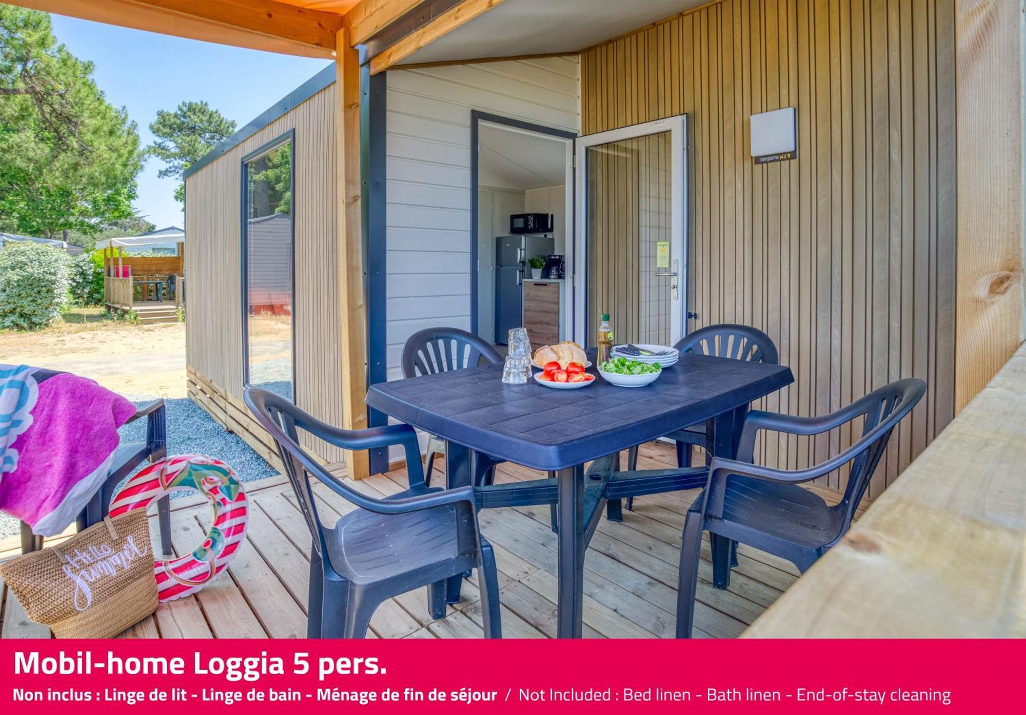 Camping Les Peupliers La Flotte Bagian luar foto