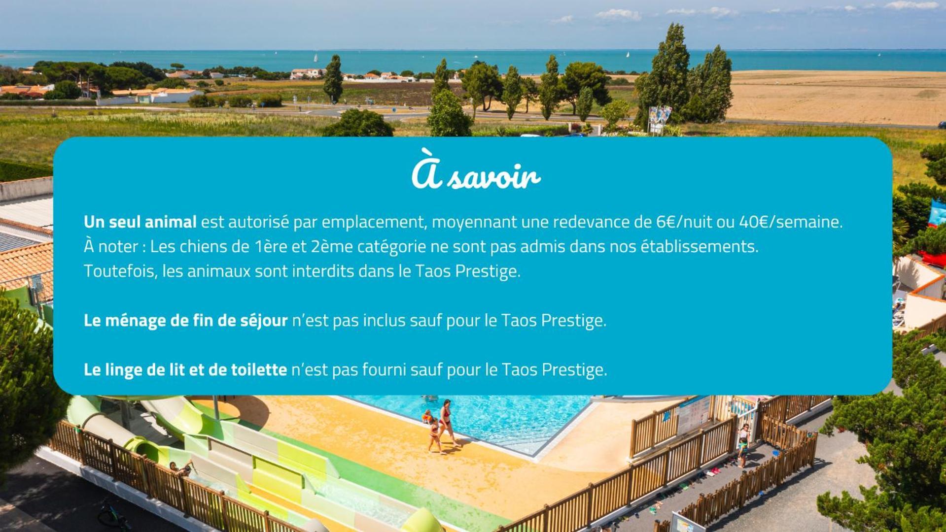 Camping Les Peupliers La Flotte Bagian luar foto