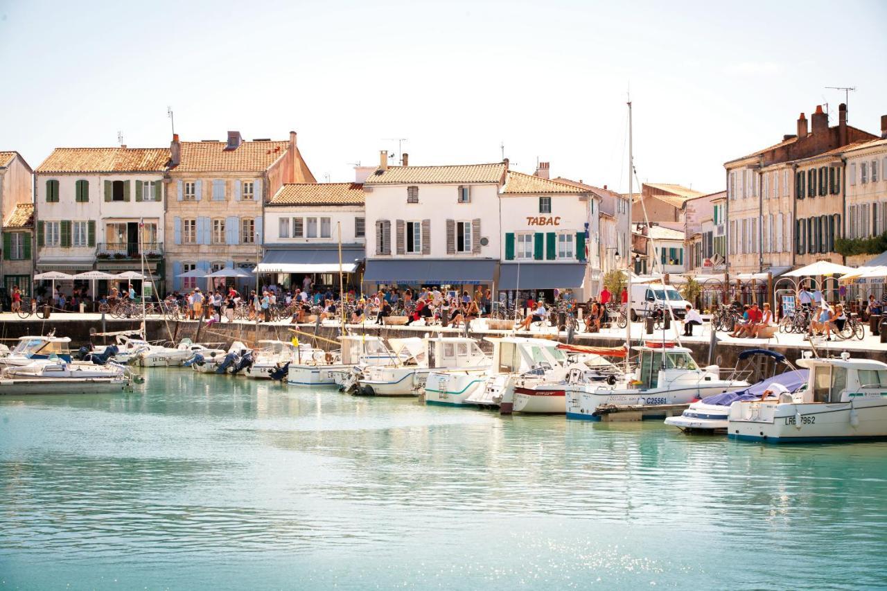 Camping Les Peupliers La Flotte Bagian luar foto